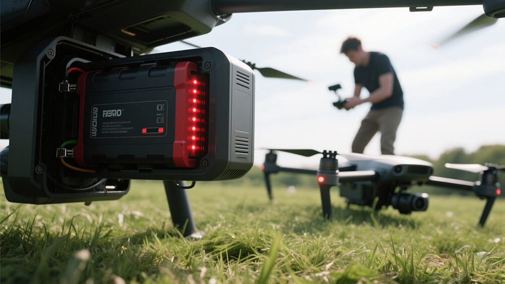 lithium battery of drone mapping
