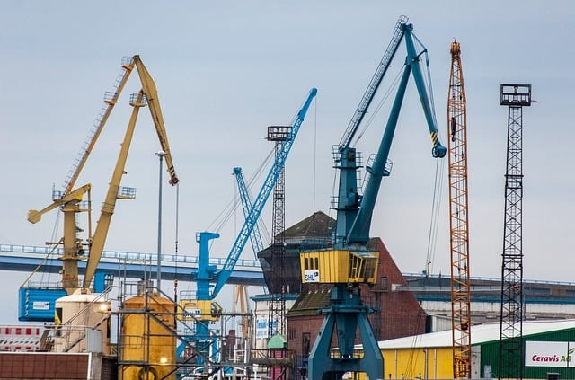 cranes, industry, crane system, port, logistics, technology, yellow, blue, industrial, industry, industry, industry, industry, industry, technology, technology, technology, technology, industrial