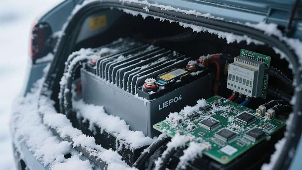 Low-Temperature Performance of LiFePO4 Batteries