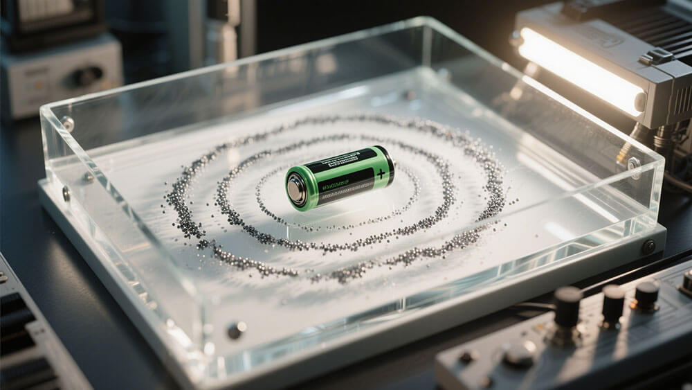 Impact of Magnetic Fields on Lithium-Ion Batteries
