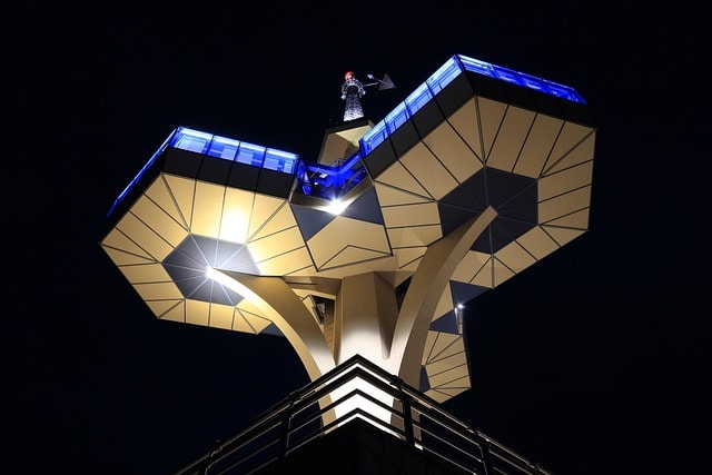 montenegro, podgorica, telecom, tower, communications, transmission, evening, illumination, black community, black communication, podgorica, telecom, telecom, telecom, telecom, telecom