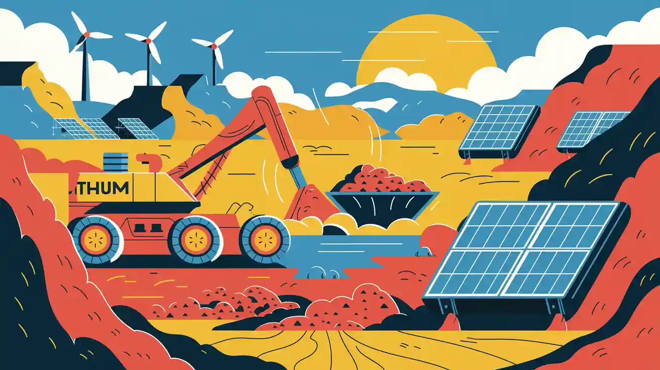 Mining of lithium