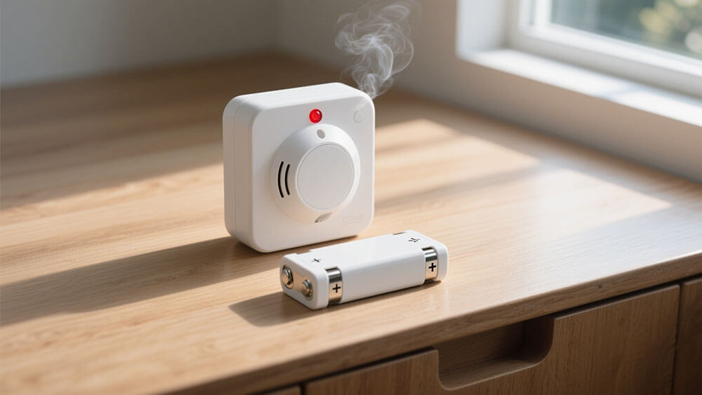 smoke detector lithium battery